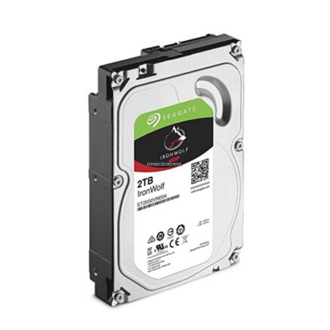 Seagate 2tb Ironwolf Nas 3 5 Sata 5900rpm Internal Hard Disk Hard Drive St00vn004