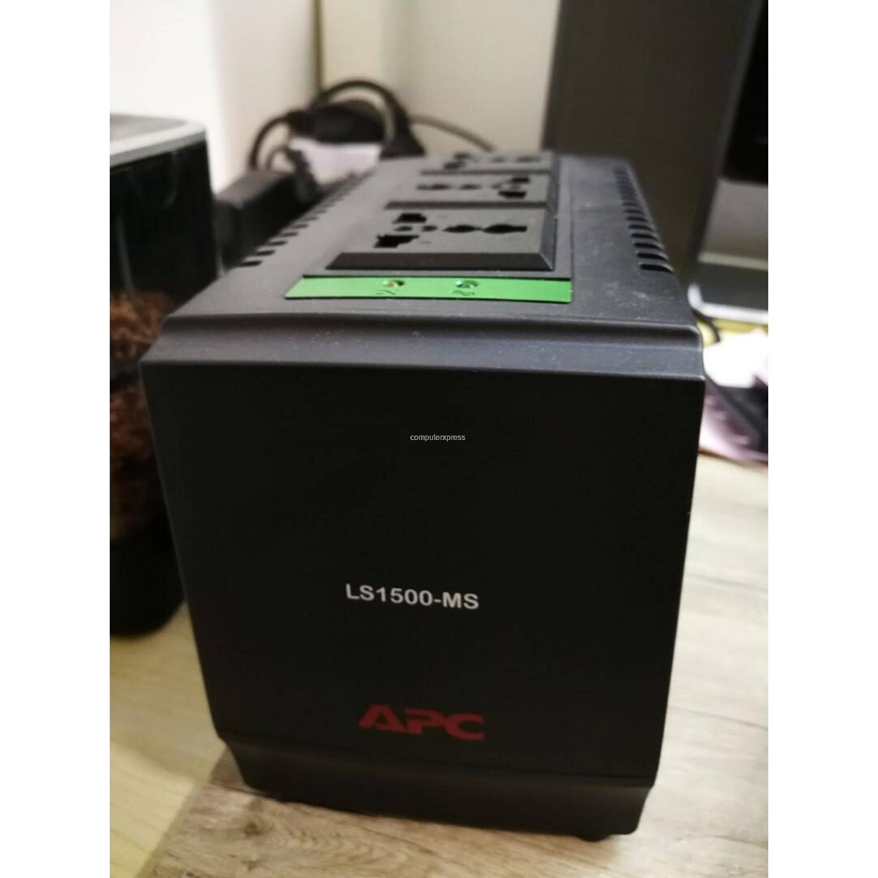 APC LS1500MS LineR 1000VA Automatic Voltage Regulator 3 Universal Outlets 240V Malaysia