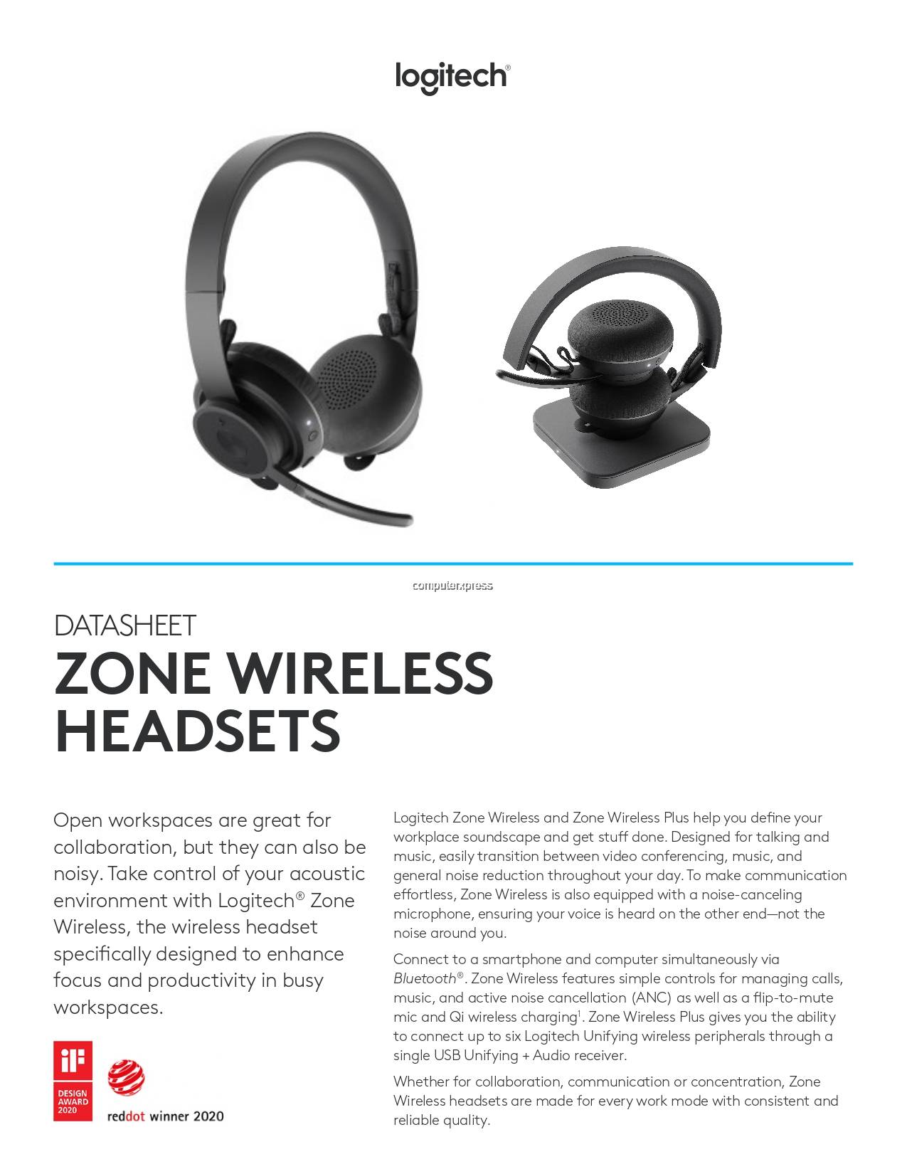 Logitech Zone Wireless Plus MS Teams